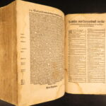 1578 – Works of Flavius Josephus | Huge German Folio | Illustrated Woodcuts