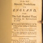 1718 – Memoirs of James Welwood | Observations of England under Queen Elizabeth
