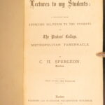 1857-81 – Charles Spurgeon Works | Baptist Sermons, Lectures, Soul-Winner | 7v
