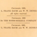 The New Wizard of Oz – L. Frank Baum – 1903 | Bobbs-Merrill Edition, Denslow Illustrations