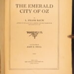 Emerald City of Oz – L Frank Baum – 1910 – True First Edition
