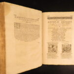 1582 – Works of Alciati | Emblemata, On Dueling & Combat, Roman Law, Galen