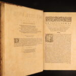 1588 – Nizolius Cicero Lexicon | Famous Dictionary of Cicero’s Writings, Huge Folio