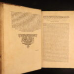 1588 – Nizolius Cicero Lexicon | Famous Dictionary of Cicero’s Writings, Huge Folio