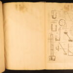 1713 – Philosophy Lexicon – Stephen Chauvin | First Edition, Huge Folding Engravings