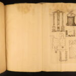 1713 – Philosophy Lexicon – Stephen Chauvin | First Edition, Huge Folding Engravings