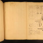 1713 – Philosophy Lexicon – Stephen Chauvin | First Edition, Huge Folding Engravings