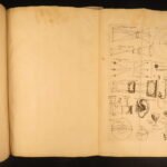 1713 – Philosophy Lexicon – Stephen Chauvin | First Edition, Huge Folding Engravings