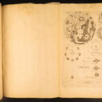 1713 – Philosophy Lexicon – Stephen Chauvin | First Edition, Huge Folding Engravings