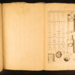 1713 – Philosophy Lexicon – Stephen Chauvin | First Edition, Huge Folding Engravings