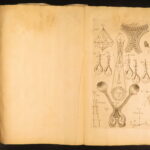 1713 – Philosophy Lexicon – Stephen Chauvin | First Edition, Huge Folding Engravings