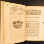 1721 – History of University of Cambridge | First Edition | Richard Parker & Nicholas Cantalupus