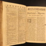 1761 – Gentleman’s Magazine | First Edition with Maps, Egyptian Mummies & Voyages