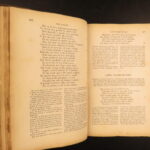 La Divina Commedia – Dante Alighieri – 1881 | Italian Language, Pietro Fraticelli Commentary