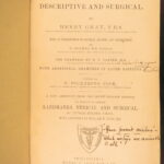 1883 GRAY’S ANATOMY Surgery Illustrated Medicine Physician Cardiology Neurology