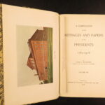 Messages and Papers of the Presidents – James D Richardson – 1908 | Washington, Lincoln, Roosevelt