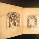 1803 – Dance of Death by Hans Holbein | First Edition | Bizarre, Occult Art | Skeletons!