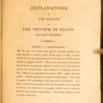 1803 – Dance of Death by Hans Holbein | First Edition | Bizarre, Occult Art | Skeletons!