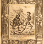 1803 – Dance of Death by Hans Holbein | First Edition | Bizarre, Occult Art | Skeletons!