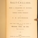The Salt-Cellars – C.H. Spurgeon – 1889 | Proverbs with Commentary