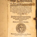 1567 – Table Talk by Martin Luther | Famous Aurifaber’s Tischreden | Reformation