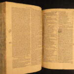 1569 – Thomas Aquinas – Catena Aurea | First Edition, Famous Bible Commentary