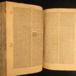 1569 – Thomas Aquinas – Catena Aurea | First Edition, Famous Bible Commentary
