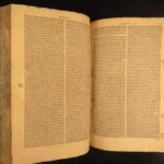 1569 – Thomas Aquinas – Catena Aurea | First Edition, Famous Bible Commentary