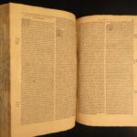 1569 – Thomas Aquinas – Catena Aurea | First Edition, Famous Bible Commentary