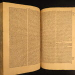 1569 – Thomas Aquinas – Catena Aurea | First Edition, Famous Bible Commentary