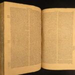 1569 – Thomas Aquinas – Catena Aurea | First Edition, Famous Bible Commentary