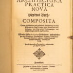 1672 – Practical Architecture – Franz Liser | First Edition, Illustrated Folio, 100+ Engravings