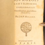 1679 – Works of Moliere | Tartuffle, Bourgeois Gentlemen & Pourceaugnac | Elzevier