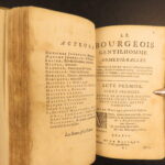 1679 – Works of Moliere | Tartuffle, Bourgeois Gentlemen & Pourceaugnac | Elzevier