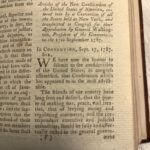 1787 – Annual Register | Early United States Constitution & Ben Franklin Letters