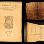 1569 – Thomas Aquinas – Catena Aurea | First Edition, Famous Bible Commentary