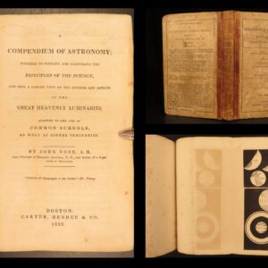 1832 – Compendium of Astronomy – John Vose | First Edition | Illustrated Planets