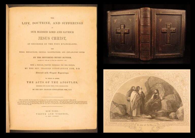 Image of 1844 – Life & Teaching of Jesus – Henry Rutter | Illustrated Bible History