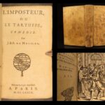 1679 – Works of Moliere | Tartuffle, Bourgeois Gentlemen & Pourceaugnac | Elzevier