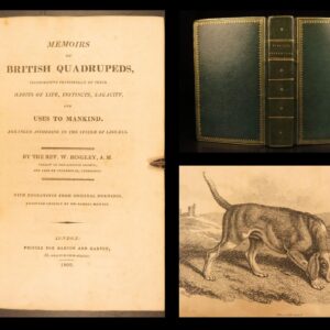 1809 – William Bingley on British Quadrupeds | First Edition, Illustrated Animals