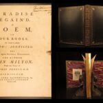 1759 – Paradise Regained – John Milton | Famous Baskerville Printing
