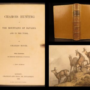 1860 – Chamois Hunting | Illustrated Hunting & Mountains Stories