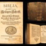1728 – Martin Luther German Bible | Biblia | Huge Zurich Printing