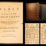 1745 – English Silver & Gold Coins – Martin Folkes | First Edition, Illustrated