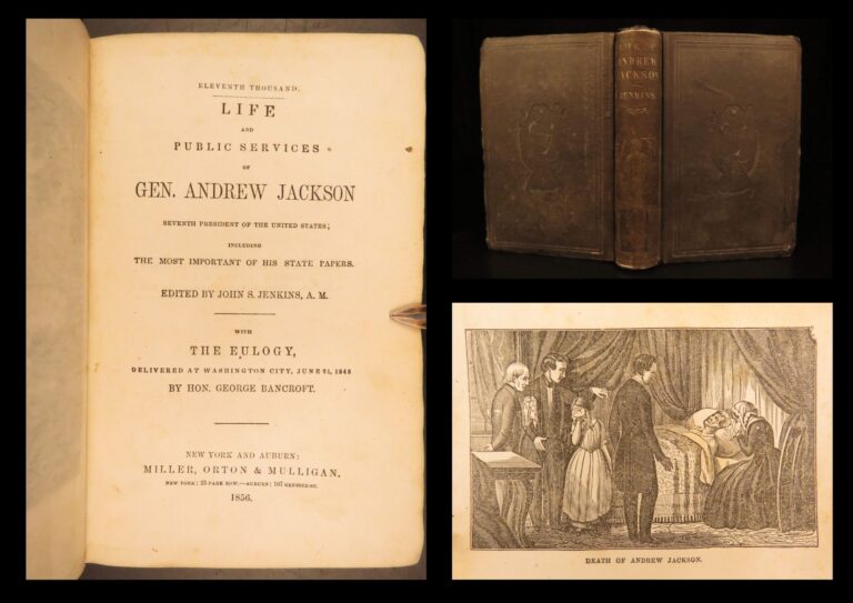 Image of 1856 – Life of Andrew Jackson | United States President | Jenkins & Bancroft