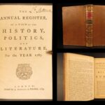 1787 – Annual Register | Early United States Constitution & Ben Franklin Letters