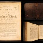 1679 – Glorious Mystery of Christ, John Owen | First Edition, Puritan Doctrine