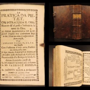 1771 – Practice of Piety – Lewis Bayly | Puter Romansh, Anglican Devotional
