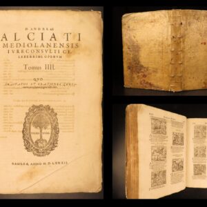 1582 – Works of Alciati | Emblemata, On Dueling & Combat, Roman Law, Galen