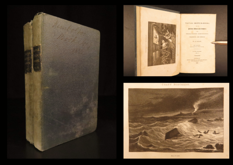 Image of 1826 – Naval Sketch-Book, Glascock | Sailor & Sea Stories | Ghost Superstitions